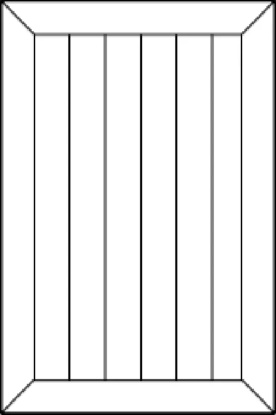 Volets battants - Configuration - PVC - Cadre - Lames verticales